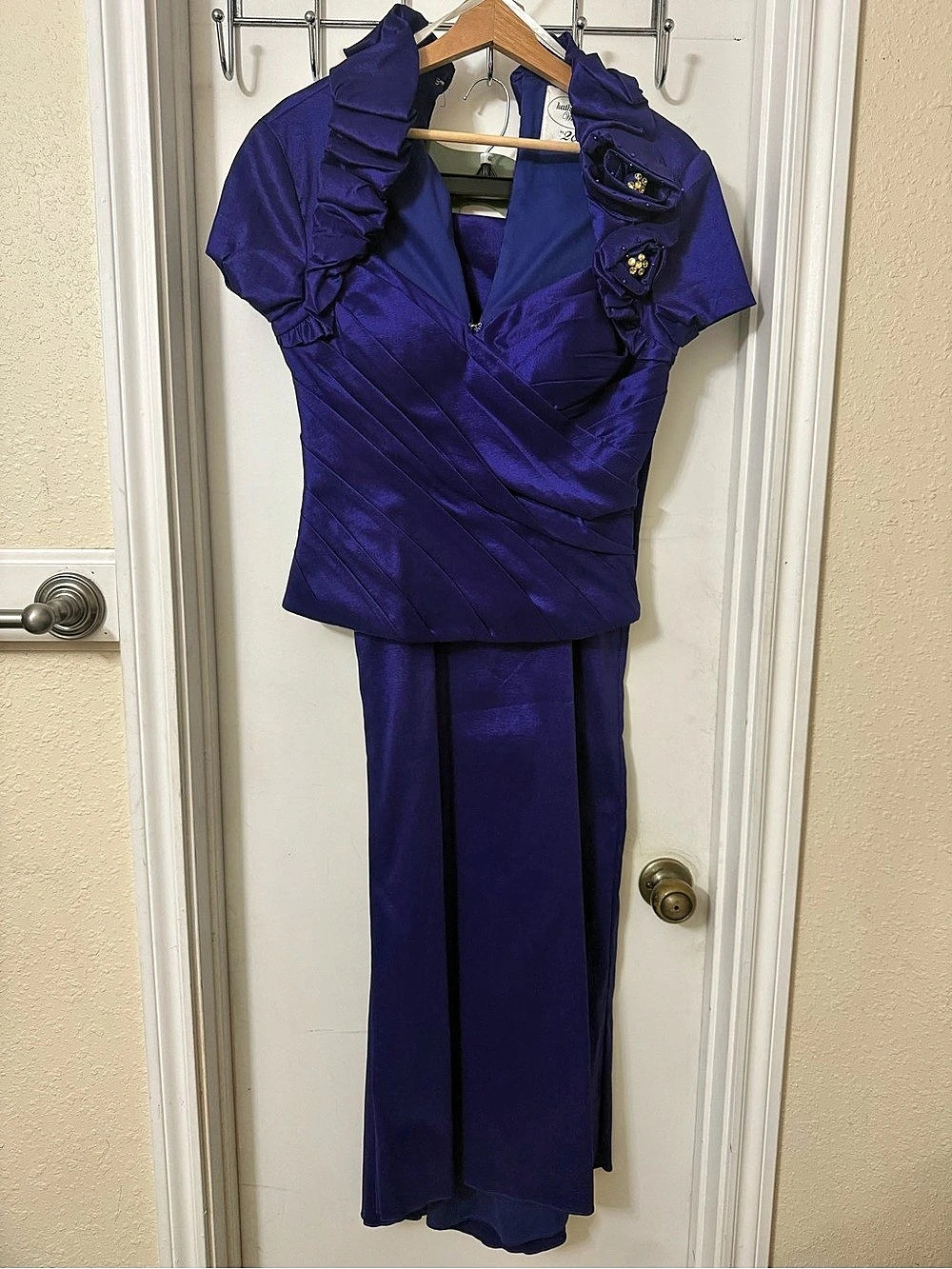 Kathy Ireland Weddings by 2 Be wedding ensemble Purple Wedding Ensemble Size 8